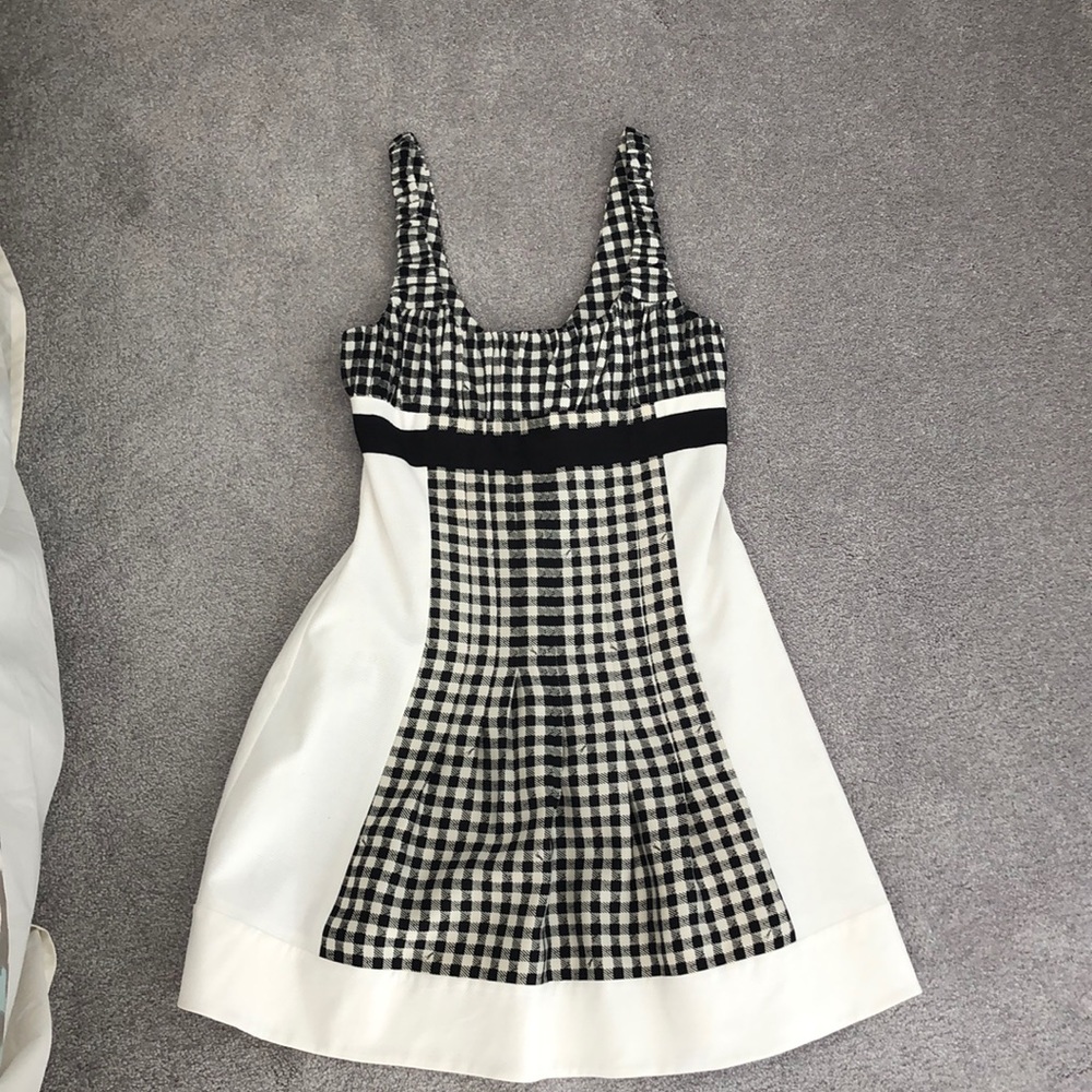 Diane Von Furstenberg Checkered Dress